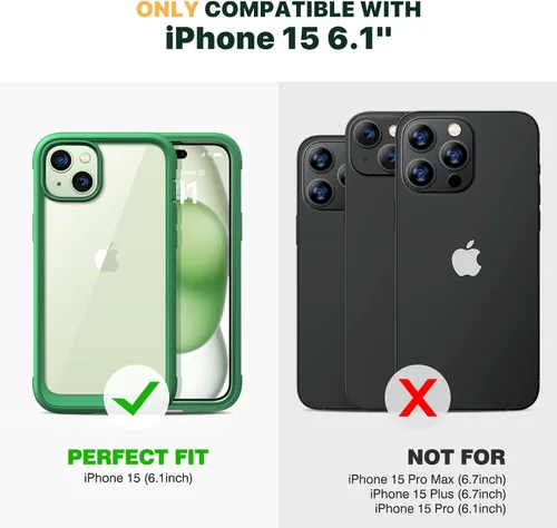Vista 736 de DIACLARA - Funda transparente compatible con iPhone XR 6.1 pulgadas 2018