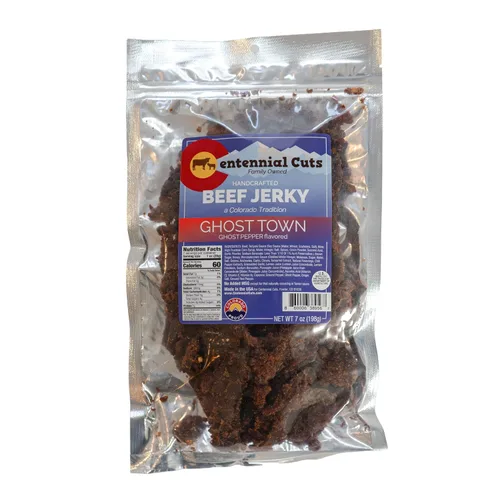 Vista 9 de Centennial Cuts Tasajo de res – 7 oz, Annie Oakley dulce y picante
