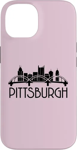 Vista 4 de iPhone 16 Pittsburgh Skyline 412 Steel City Case