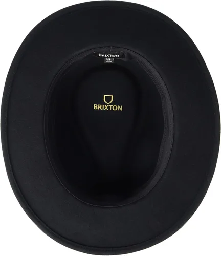 Vista 3 de Brixton Messer Fedora, negro, XL, Negro
