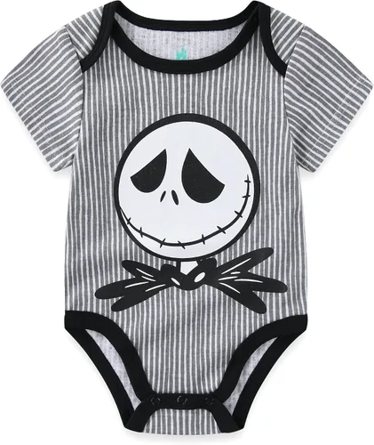 Vista 2 de Disney Nightmare Before Christmas Boys Jack Skellington 3 Pack Bodysuits for Infant