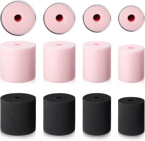 Vista 7 de Honoson 4 tamaños, 8 piezas de vasos de espuma Turner para vasos de espuma de PVC de 1/2 pulgada, accesorios para todos los vasos de 10 a 40 onzas