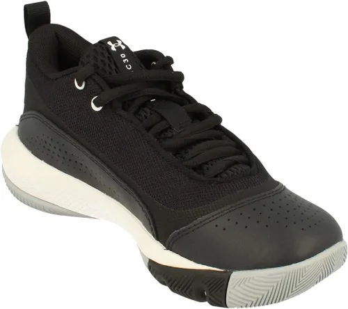 Vista 4 de Under Armour Tenis de baloncesto unisex para niños Steph Curry 3zer0 Iv, Negro 001