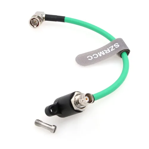 Vista 2 de SZRMCC Cable protector SDI 12G 6G HD SDI ángulo recto BNC sobretensión Protector de circuito aislante de video para Komodo ARRI Alexa Sony