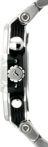 Vista 2 de Tissot T-Race Marc Marquez 2022 Limited Edition 316L Reloj de cuarzo con caja de acero inoxidable color gris acero inoxidable 1395 T14171105100 Gris