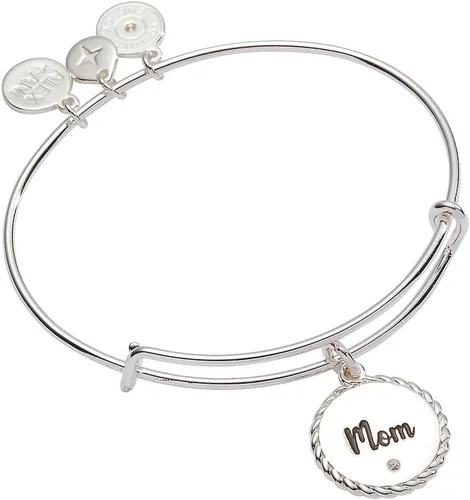 Vista 3 de Alex and Ani Mom Bangles Dorado