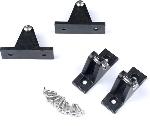 Vista 3 de Thorn Bisagra de cubierta superior para barco Bimini, accesorios de nailon de montaje plano, accesorios de montaje con diapositiva de mandíbula