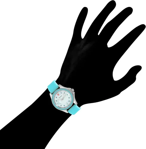 Vista 5 de Arbon Collection - Reloj para mujer con banda intercambiable de silicona de acero inoxidable