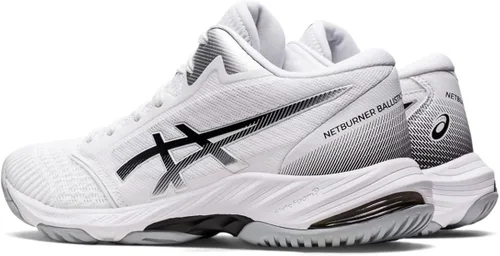 Vista 3 de ASICS Netburner Ballistic FlyteFoam Mid Top 3 - Zapatos de voleibol para mujer