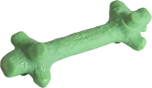 Vista 8 de Pet Qwerks Nylon Stick BarkBone - Juguetes duraderos para perros masticadores agresivos - Sabor menta - 6 pulgadas