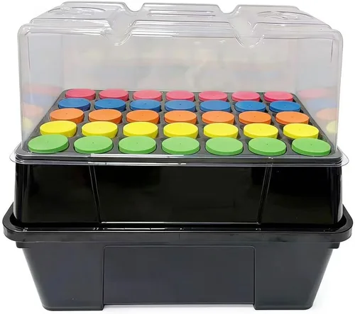 Vista 6 de Máquina Clonadora Aeropónica, Máquina de Clonación de 35 Espacios para Kit de Enraizamiento de Corte y Germinación Usando Insertos de Clon