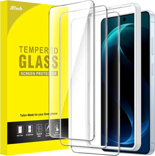 Vista 13 de JETech Protector de pantalla compatible con Samsung Galaxy S20 FE de 6.5 pulgadas, película de vidrio templado, paquete de 3