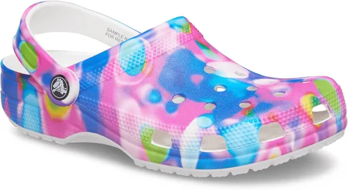 Vista 4 de Crocs Women's Classic Solar Rainbow Clogs