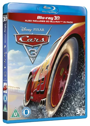 Vista 2 de Cars 3 Blu-ray 3D 2017 Region Free