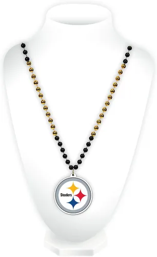 Vista 41 de Rico Industries NFL unisex-adult Team Logo Mardi Gras Style Beads