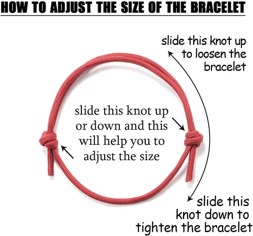 Vista 6 de Jeka 6 pulseras ajustables de cuerda trenzada náutica hecha a mano para hombre