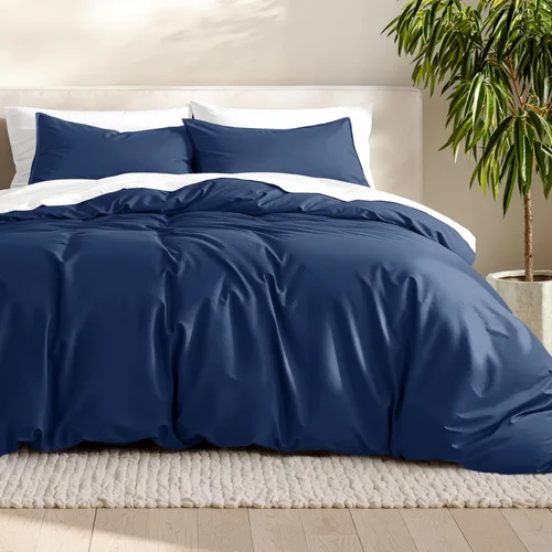 Vista 17 de Bare Home - Funda de edredón de ropa de cama extra larga - Colección premium de 1800 hilos súper suave - Funda de edredón ligera y fresca - Ropa