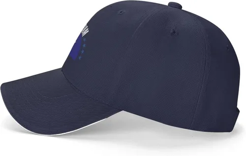 Vista 9 de QIZYOQA The Bonnie Blue Flag and Freedom Baseball Cap for Men Women Adjustable Funny Dad Hat