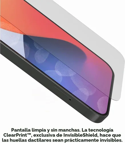 Vista 3 de ZAGG InvisibleShield - Protector de pantalla de privacidad de vidrio para iPhone 13 PRO MAX – 3X protección contra impactos y arañazos, vidrio