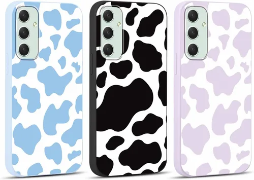 Vista 13 de Pack de 2 fundas con estampado de guepardo para Samsung Galaxy A03s 4G de 6.5", fundas de diseño de patrón de leopardo de lujo, de silicona suave