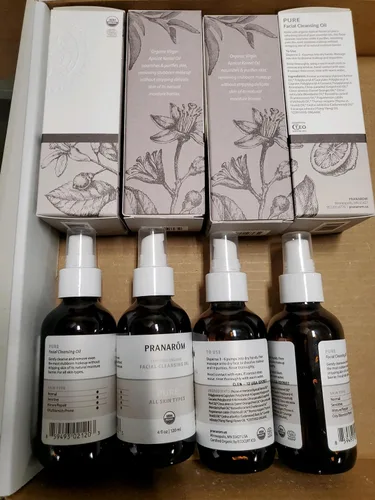 Vista 7 de Pranarom - Aceite de limpieza facial puro (4 onzas / 4.1 fl oz) - Aceite esencial 100% puro y natural para limpieza facial para maquillaje