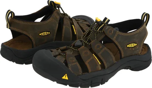 Vista 12 de KEEN Newport Sandalias de agua con puntera cerrada para hombre Bison