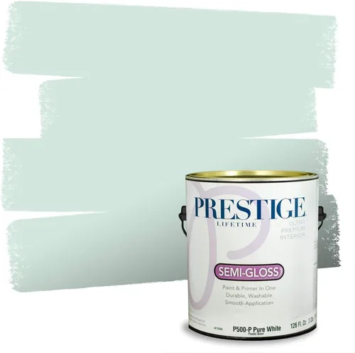 Vista 129 de Prestige Paints - 2 en 1, pintura base y pintura de exterior, E100-N-735BM