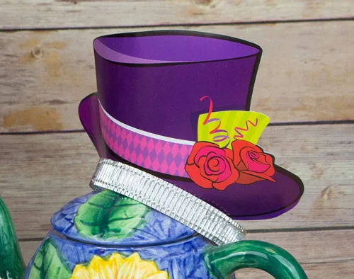 Vista 8 de Mini decoraciones de panal para fiesta de té, 6 pulgadas, diseños surtidos, 4