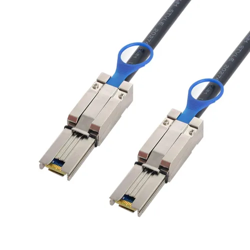 Vista 8 de chenyang Mini SAS 2 SFF-8088 a 2 SFF-8087 HD adaptador convertidor de servidor de datos con soporte