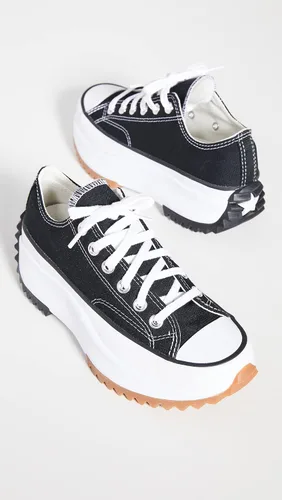 Vista 2 de Converse Zapatillas Run Star Hike Ox para mujer, negroblancogoma