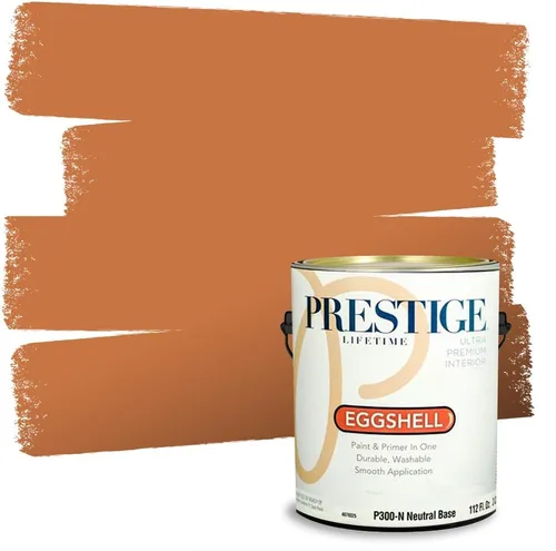 Vista 138 de PRESTIGE Pintura exterior e imprimación en uno, bronceado Aberdeen, plano, 1 galón