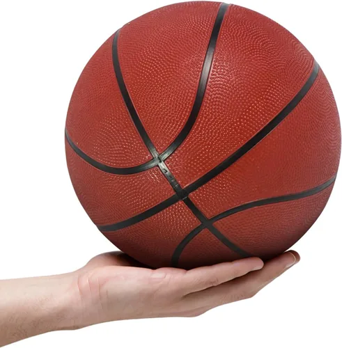 Vista 7 de Aoneky Baloncesto de goma para interiores y exteriores con bomba - Tamaño 1/2/3/5/6/7