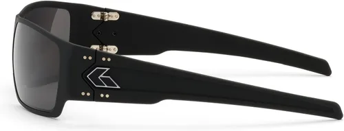 Vista 2 de Gatorz Gafas de sol Specter - Marco de aluminio negro con logotipo Blackout