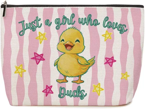 Vista 19 de Lovdazzles Dragon Gifts for Girls Makeup Bag Funny Animal Cosmetic Bag Gifts for Dragon Lovers Women, Just A Girl Who Loves Dragons, Christmas