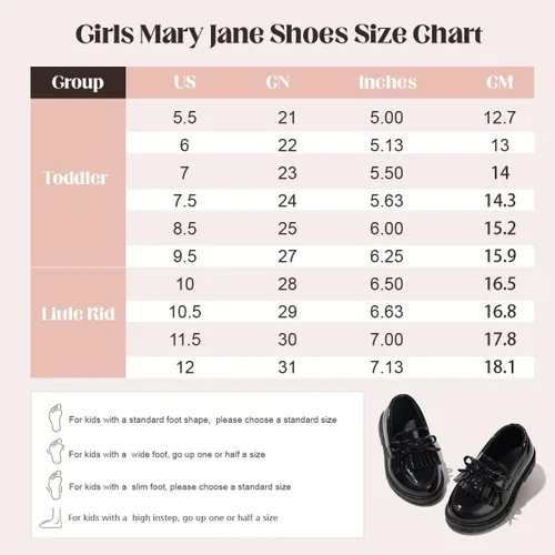 Vista 6 de KIDSUN Zapatos de vestir para niño y niña, cómodos zapatos Oxford con cordones para uniforme escolar, mocasines planos (bebéniño pequeño) E-negro