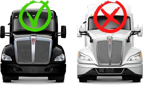 Vista 4 de Rejilla cromada compatible con Kenworth T680 Old Gen 2012-2022