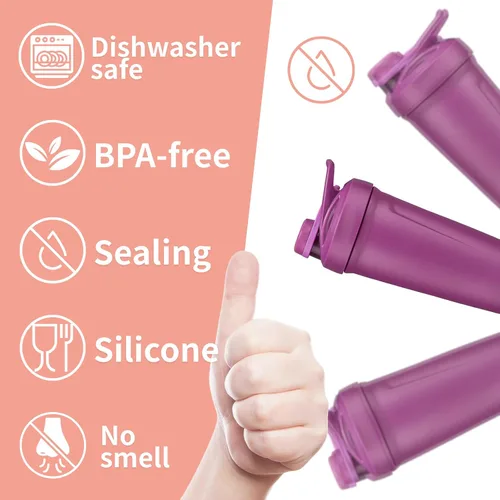 Vista 5 de 5 piezas de repuesto para vaso mezclador Strada Twist Cap Shaker Cup Shaker Cup botella de agua aislada de acero inoxidable, piezas de junta