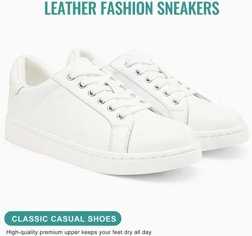 Vista 3 de Vepose Zapatillas de tenis casuales cómodas con cordones 8003 para mujer