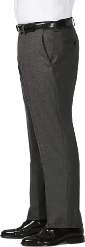 Vista 2 de J.M. Haggar Men's Classic Fit Flat Front Dress Pant-Regular and Big & Tall Sizes