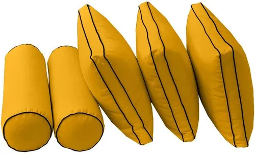 Vista 3 de Style3 6 piezas de tubería de contraste al aire libre sofá cama colchón almohada almohada ajustable cubierta sólo cuna tamaño AD108