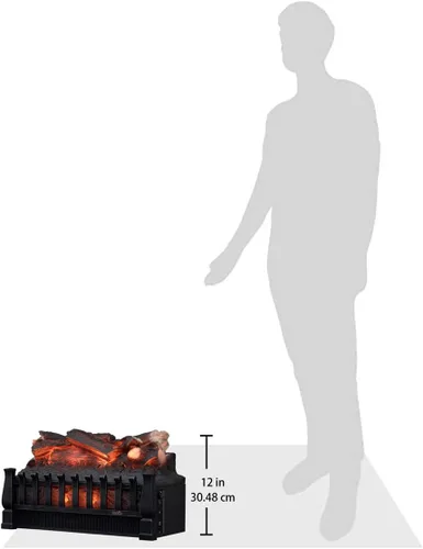 Vista 7 de Juego Duraflame ElectricLog, calentador eléctrico.