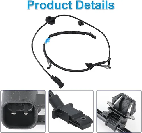 Vista 3 de WMPHE 4 sensores de velocidad de rueda ABS compatibles con Mitsubishi Lancer Outlander RVR 2011 2012 2013 2014 2015 2016 2017, repuesto