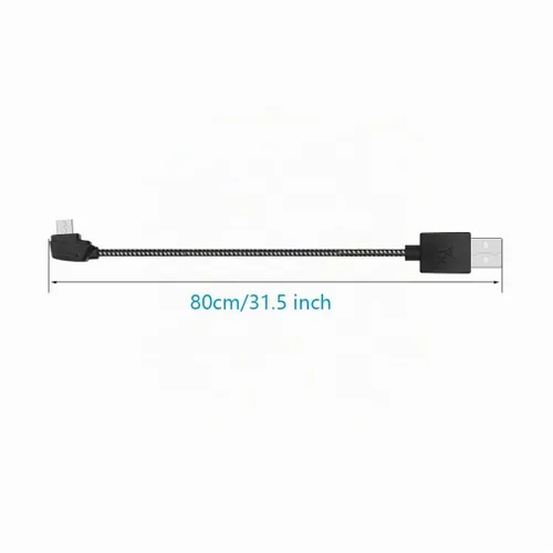 Vista 4 de Hanatora Cable de carga USB para mando a distancia para DJI Mavic 2 Pro Zoom, Mavic Mini, SE, Mavic Pro, aire, Spark Drone, accesorios de control
