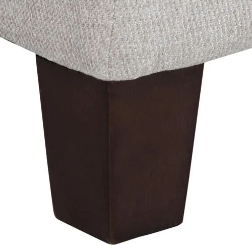 Vista 9 de HomePop Ainsley - Banco otomano de almacenamiento de 40 pulgadas, color gris