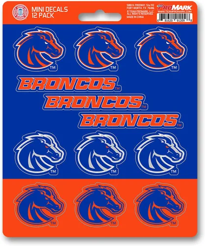 Vista 15 de FANMATS NCAA - Mini calcomanías unisex para adolescentes de la NCAA, paquete de 12