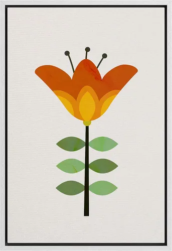 Vista 22 de bestdeal depot Lienzo enmarcado para pared, arte geométrico de sol y montaña, reflejo del mar, naturaleza, ilustraciones de área silvestre, arte
