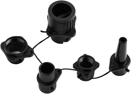Vista 8 de Adaptador de bomba de SUP para barco inflable y válvula de cometa/Boston, adaptador de válvula de aire convencional estándar para bomba de aire