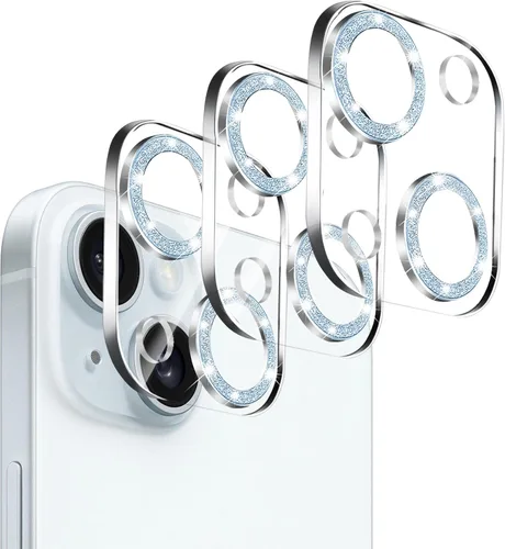 Vista 121 de Dengduoduo Paquete de 3 protectores de lente de cámara de vidrio templado para iPhone 15 de 6.1 pulgadas y para iPhone 15 Plus de 6.7 pulgadas