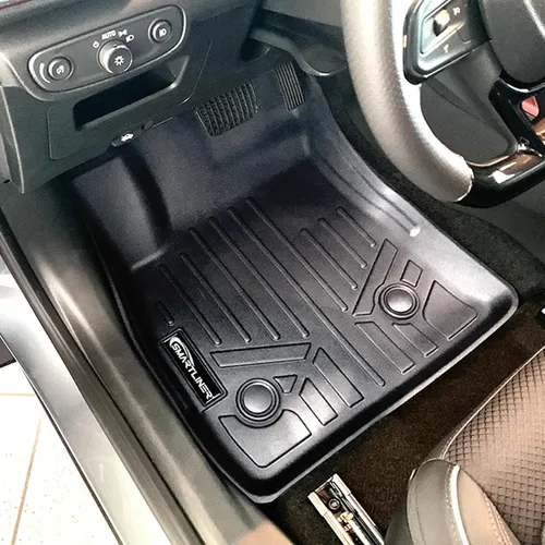 Vista 2 de SMARTLINER Juego de alfombrillas de 2 filas compatibles con Buick Encore GX 2020-2025