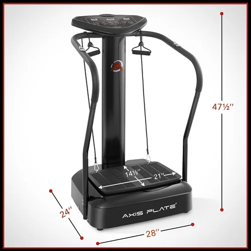 Vista 3 de Axis-Plate máquina vibratoria con plataforma para cuerpo entero delgado, placa de vibración para la buena
